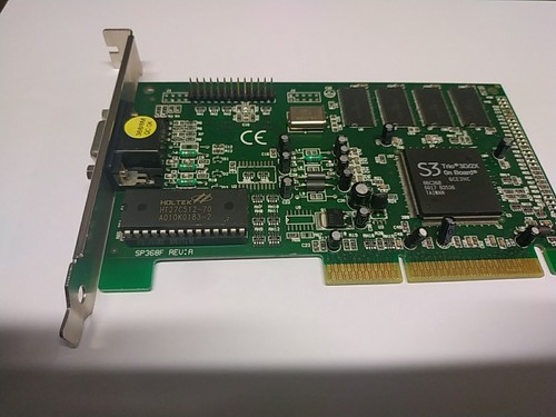 Scheda video trio - s3, 3d/2x