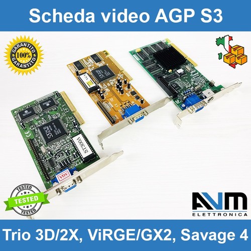 Scheda video agp trio 2x - scheda,