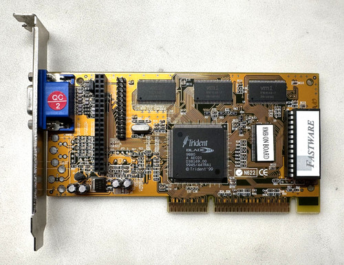 Scheda video agp trident blade - scheda,