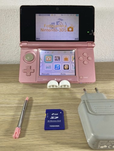 Nintendo 3ds rosa completo - rosa, di
